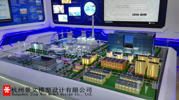 浙能技術(shù)研究院沙盤(pán)模型