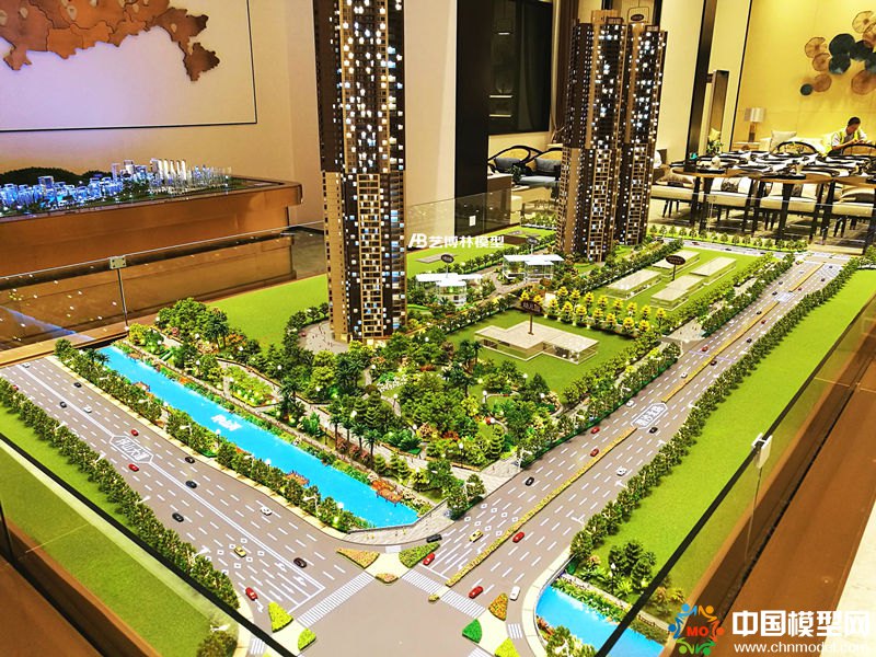 坪山沙湖碧桂園鳳凰國(guó)際公館住宅模型