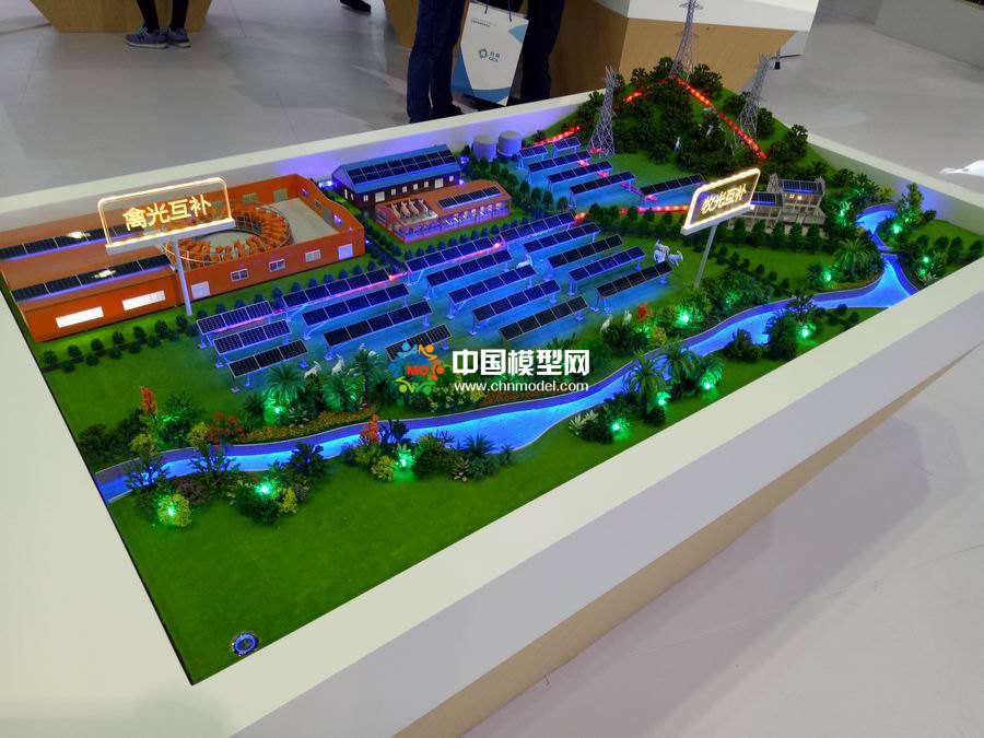 農(nóng)光互補(bǔ)沙盤模型