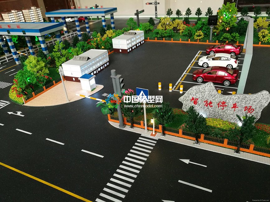 智能交通模型 ,智能停車(chē)場(chǎng)模型 ,智慧城市智能公交系統(tǒng)模型