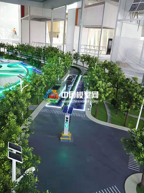 智能交通模型 ,智能停車(chē)場(chǎng)模型 ,智慧城市智能公交系統(tǒng)模型