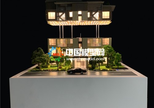 精工細制的別墅沙盤模型