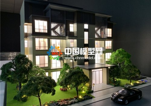 精工細制的別墅沙盤模型