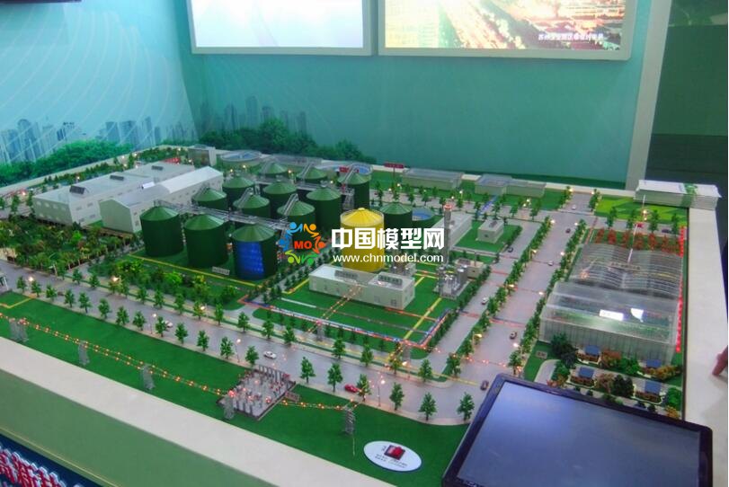 畜禽糞便及污水綜合利用工藝沙盤(pán)模型