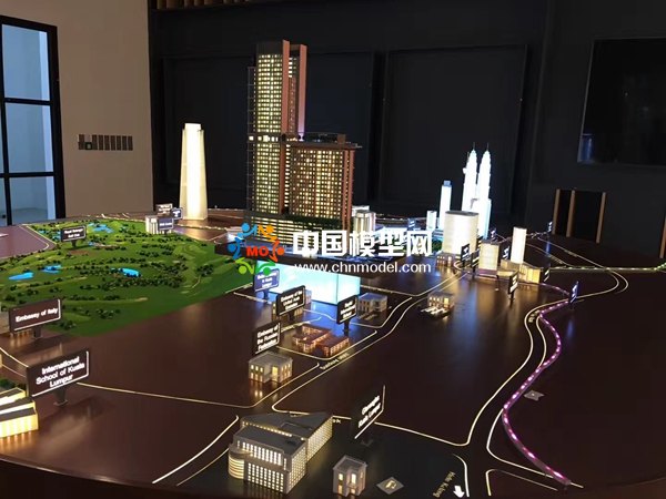 馬來(lái)西亞檳城遠(yuǎn)景規(guī)劃沙盤(pán)模型