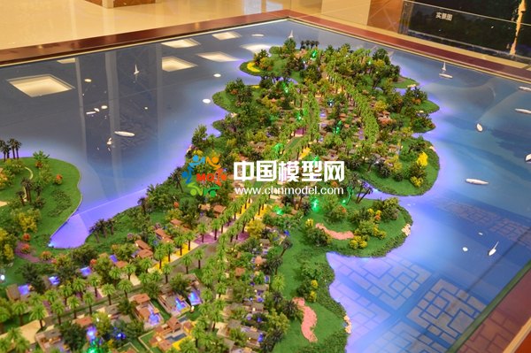 南麗湖旅游度假區(qū)規(guī)劃沙盤模型