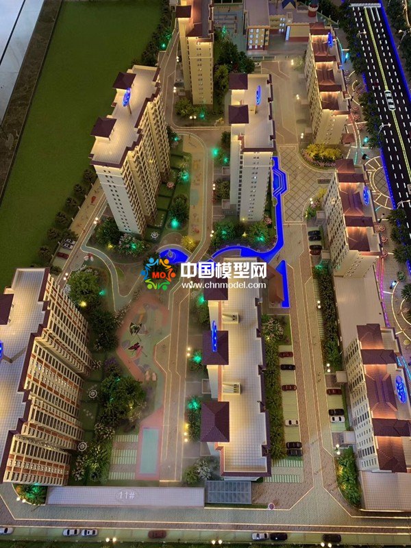 公園壹號(hào)售樓部沙盤(pán)模型