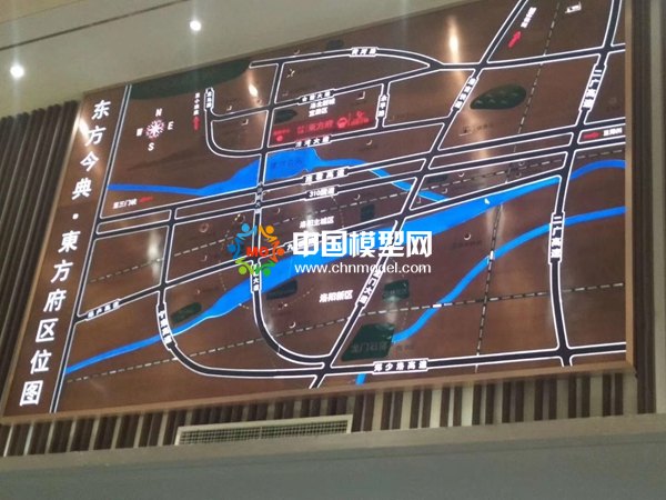 東方府營(yíng)銷(xiāo)沙盤(pán)模型