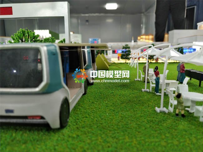 AI智慧園區(qū)沙盤(pán)模型