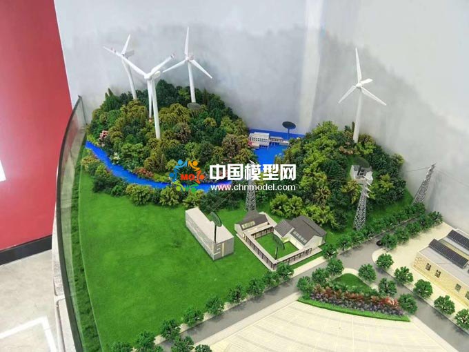 環(huán)保新能源輸變電沙盤模型