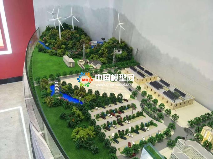 環(huán)保新能源輸變電沙盤模型