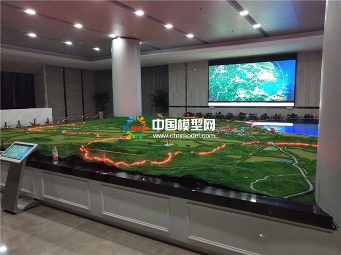 公路交通規(guī)劃沙盤模型