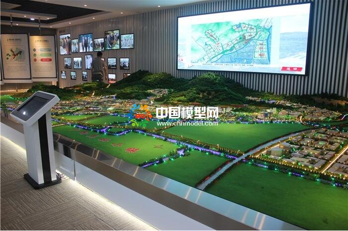 中國(guó)美妝小鎮(zhèn)規(guī)劃沙盤模型