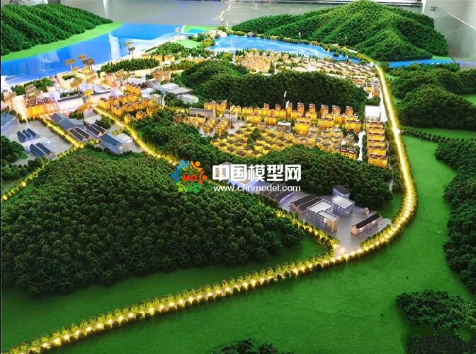 大洋鎮(zhèn)小城鎮(zhèn)環(huán)境整治沙盤(pán)模型