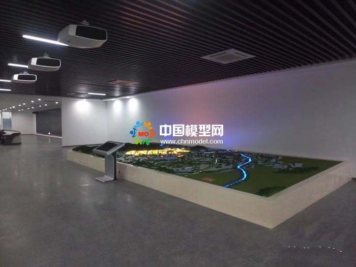 山下湖鎮(zhèn)特色小鎮(zhèn)沙盤模型