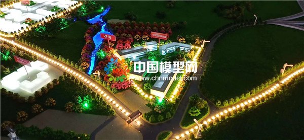 現(xiàn)代農(nóng)業(yè)示范基地沙盤模型