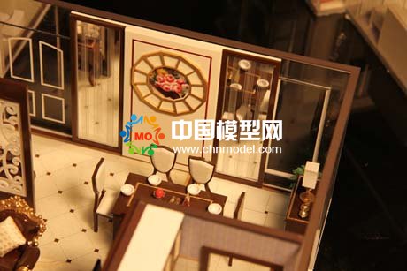 樓盤建筑剖面模型具有極高的仿真度，手法更精細