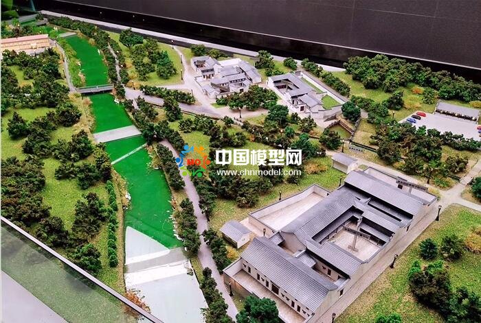 旅游服務(wù)中心沙盤模型