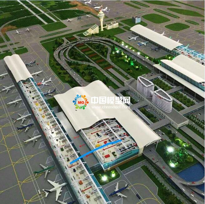 機(jī)場(chǎng)沙盤(pán)模型