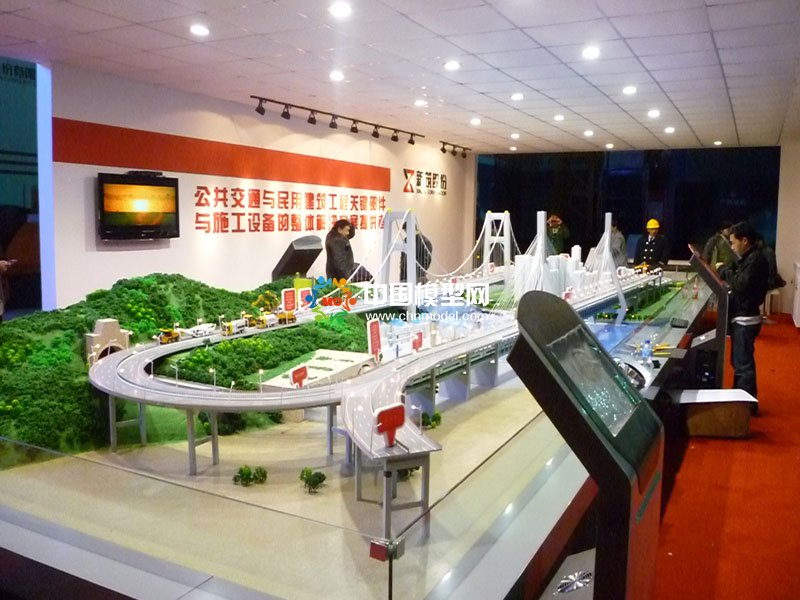 交通工程施工設(shè)備沙盤(pán)模型