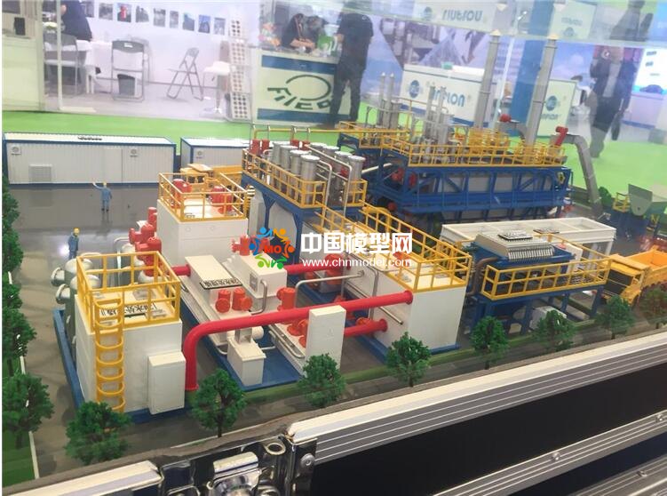 間接熱脫附沙盤(pán)模型