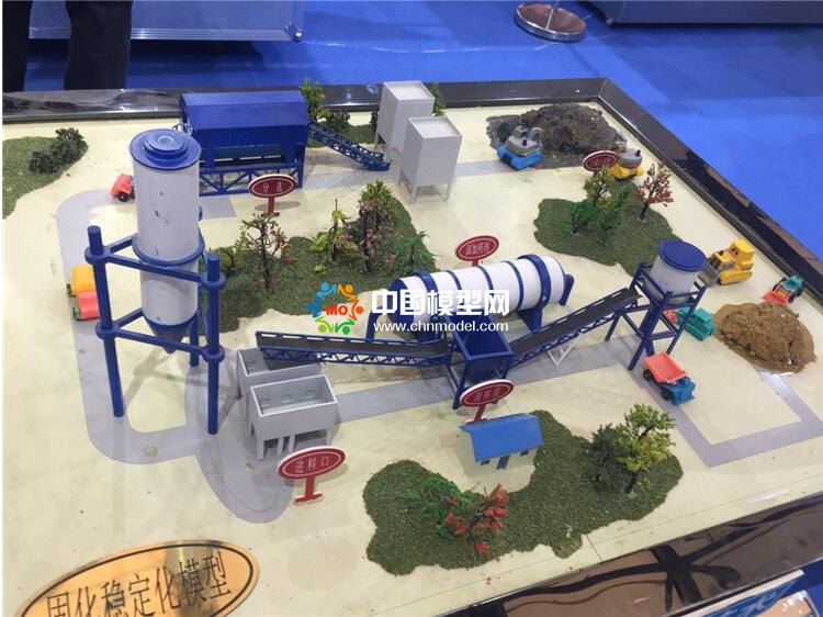 垃圾處理沙盤模型，廢固處理沙盤模型