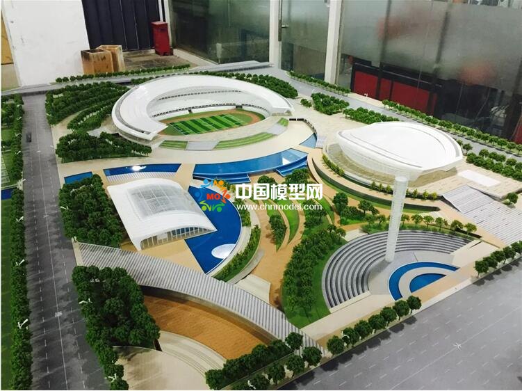 體育館模型，體育場沙盤