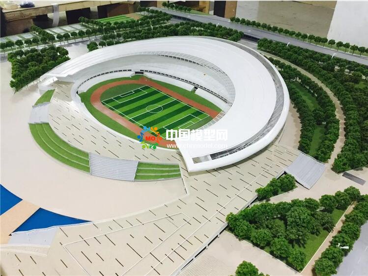 體育館模型，體育場沙盤