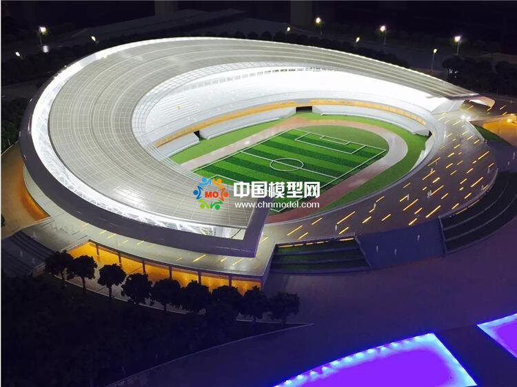 體育館模型，體育場沙盤