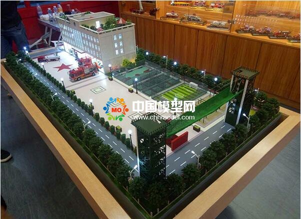 消防演練沙盤(pán)模型