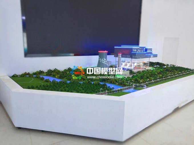 生活垃圾焚燒發(fā)電沙盤模型