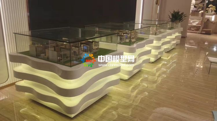 高檔樓盤模型底座，售樓部沙盤展臺（收藏）