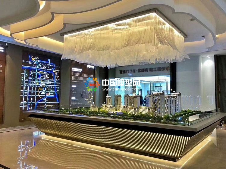 高檔樓盤模型底座，售樓部沙盤展臺（收藏）