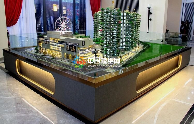 高檔樓盤模型底座，售樓部沙盤展臺（收藏）