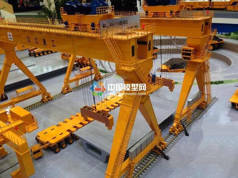 提梁機模型，起重機模型，吊車模型