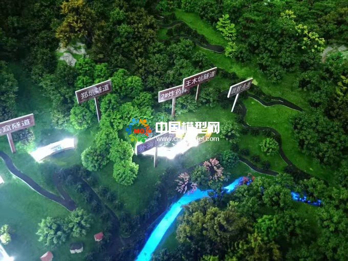 路橋集團(tuán)322國(guó)道景寧段項(xiàng)目沙盤(pán)模型