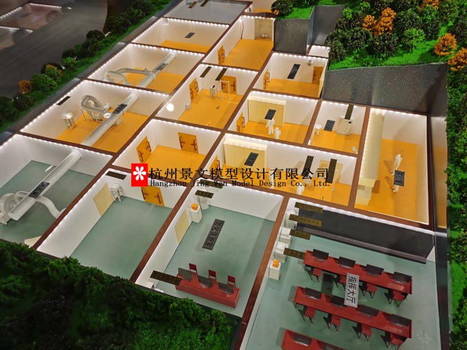 人防設備沙盤模型，通風設備沙盤模型