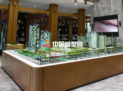 樓盤模型不光制作要精細(xì)，布盤也很重要