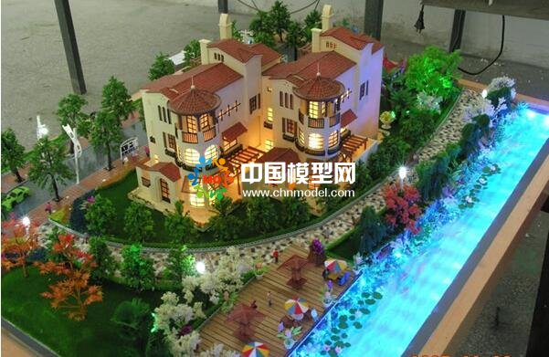 別墅模型風(fēng)格各異，你能說出幾種