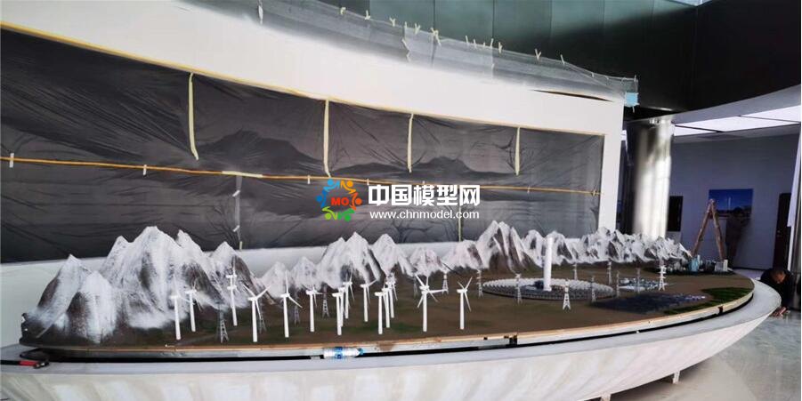 清潔能源沙盤模型，風(fēng)電模型，光伏發(fā)電模型