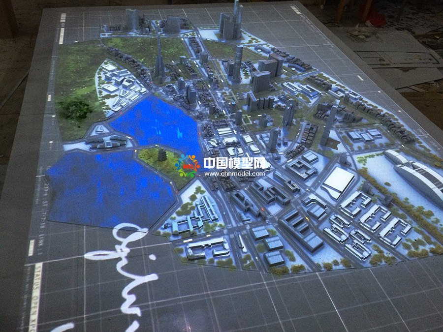 汽車產(chǎn)業(yè)規(guī)劃布局投影沙盤