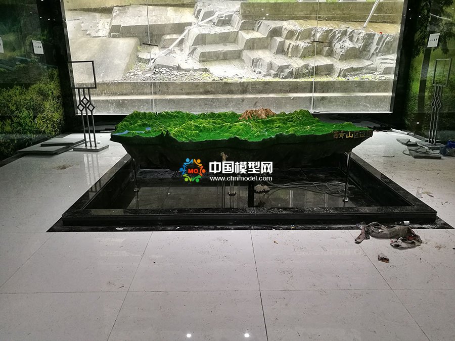 地形地貌山體沙盤(pán)模型