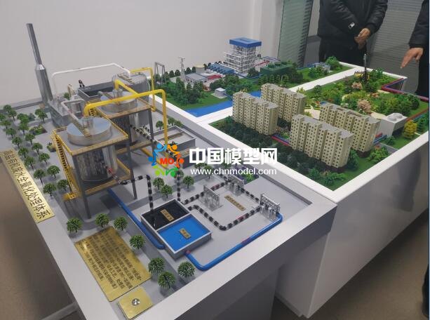 高鹽廢水處理沙盤(pán)模型