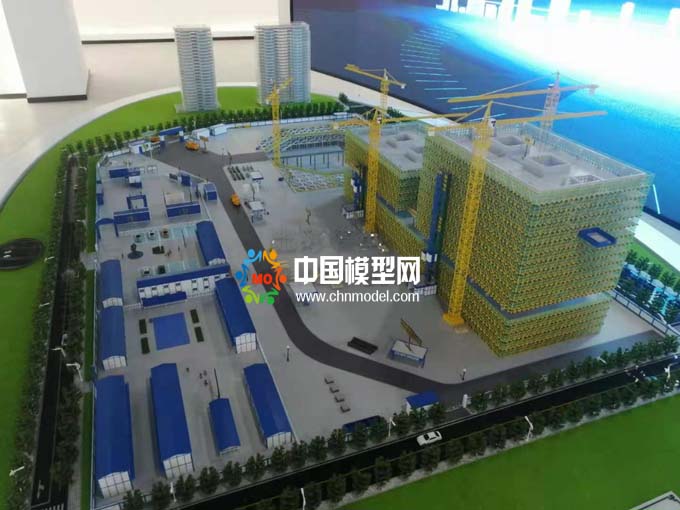 智慧工地沙盤模型