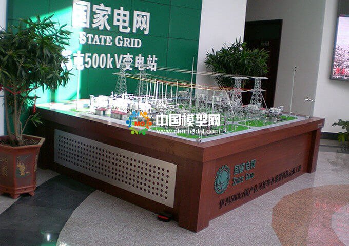 最新電網(wǎng)沙盤(pán)模型