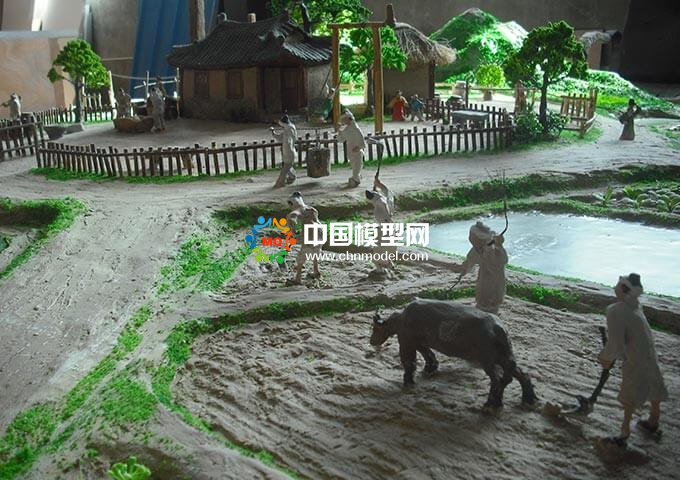農(nóng)作場景沙盤模型