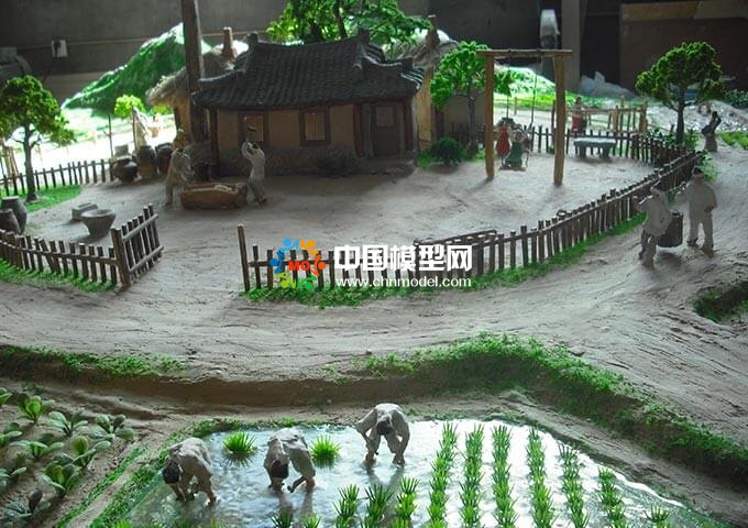 農(nóng)作場景沙盤模型