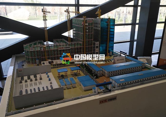 智慧工地沙盤模型，智慧施工沙盤模型