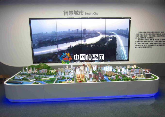 中國(guó)移動(dòng)智慧城市沙盤(pán)模型