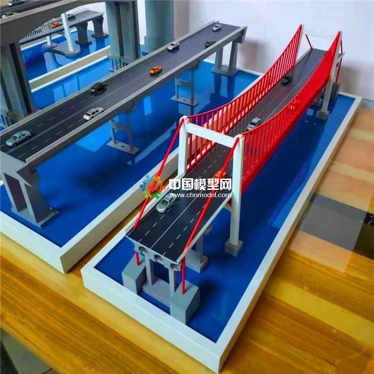 公路橋模型，鋼結(jié)構(gòu)橋模型，斜拉吊橋模型